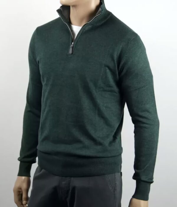Maglia Zip Slim Fit