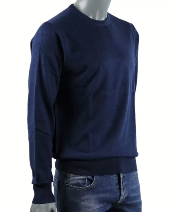 Pullover Girocollo Misto Lana