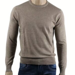 Pullover Girocollo Misto Lana