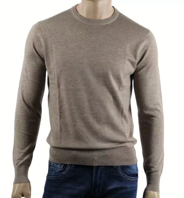 Pullover Girocollo Misto Lana