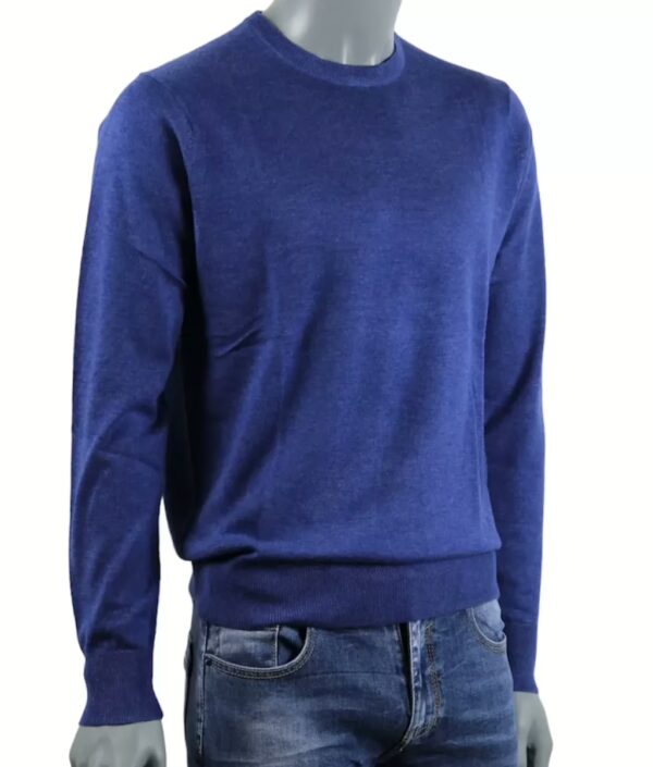 Pullover Girocollo Misto Lana
