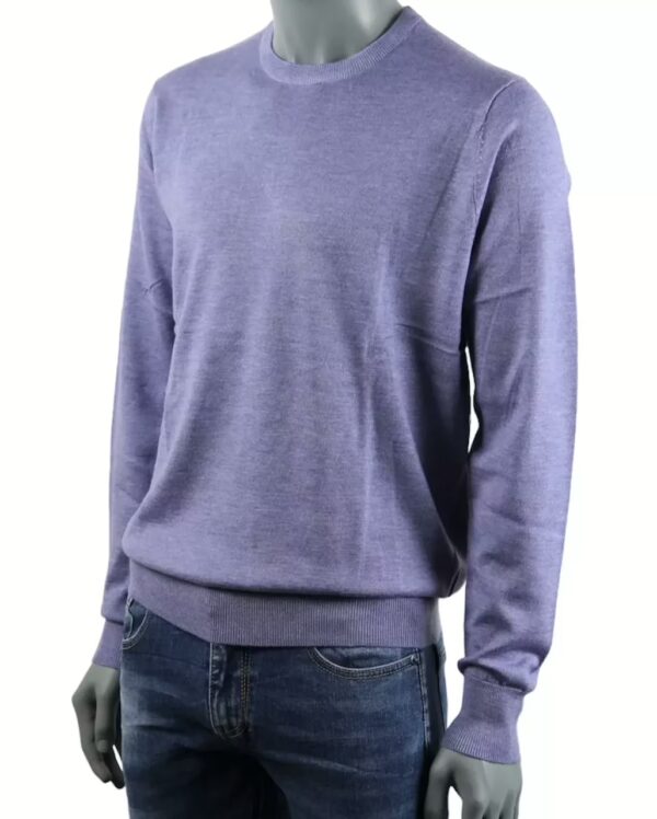 Pullover Girocollo Misto Lana