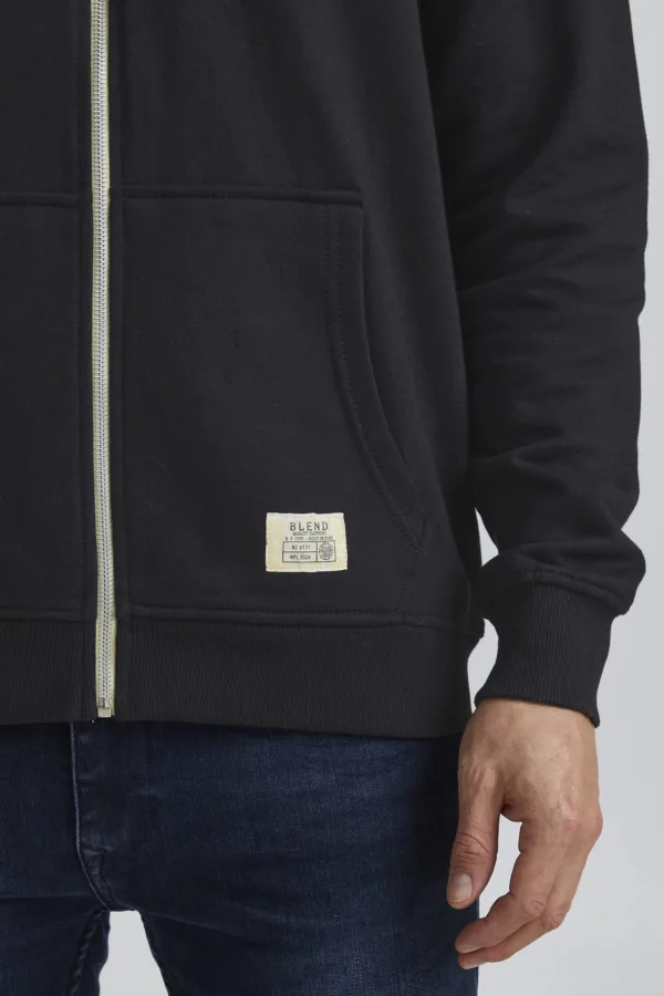 Felpa Basic con Zip - immagine 9