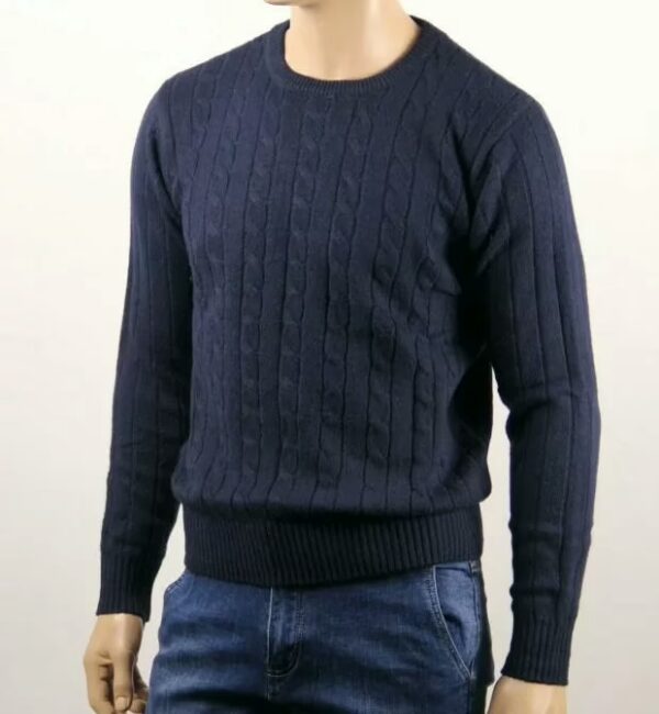 Pullover Trecce Misto Lana
