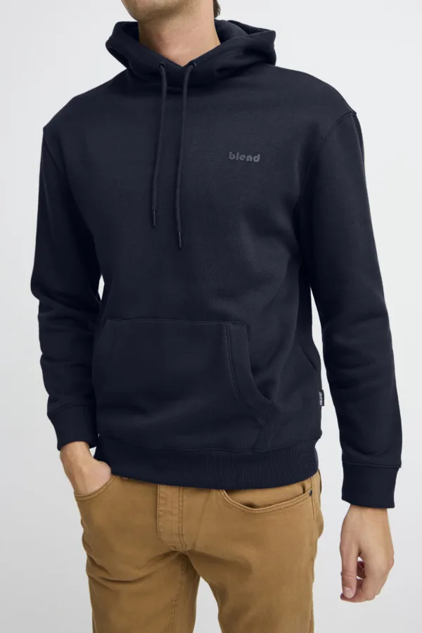 Felpa Basic con Cappuccio