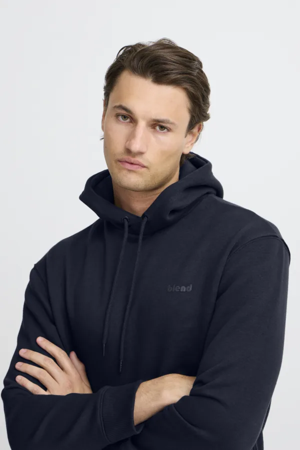 Felpa Basic con Cappuccio