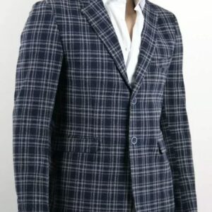 Giacca a Quadri Slim Fit