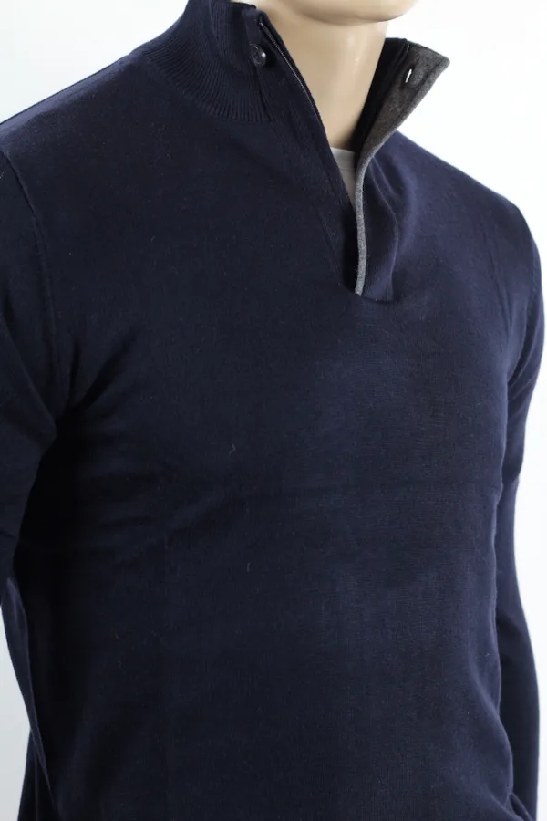 Maglia Lupetto con Zip