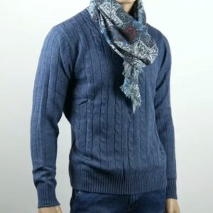 Pullover Trecce Misto Lana