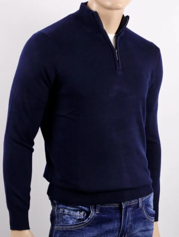 Maglia Zip Regular Fit