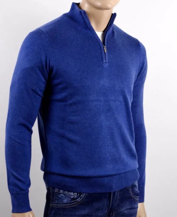 Maglia Zip Regular Fit