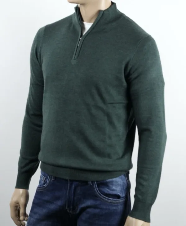 Maglia Zip Regular Fit