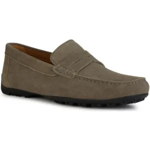 GEOX Mocassino Scamosciato Taupe