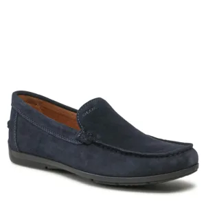 GEOX Mocassino Scamosciato Navy