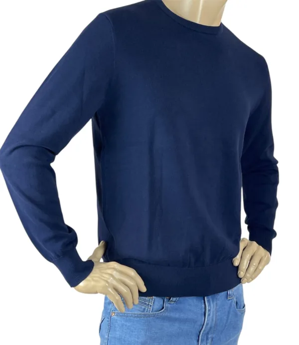Maglia filo cotone girocollo