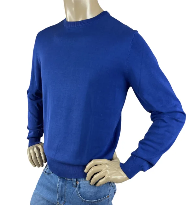 Maglia filo cotone girocollo