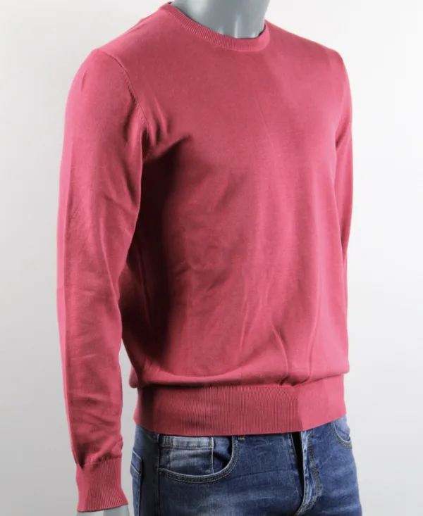 Maglia filo cotone girocollo