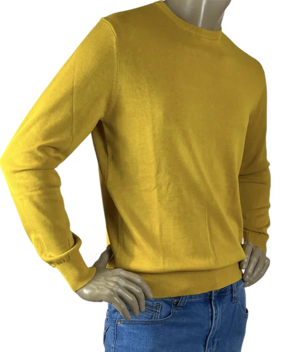 Maglia filo cotone girocollo