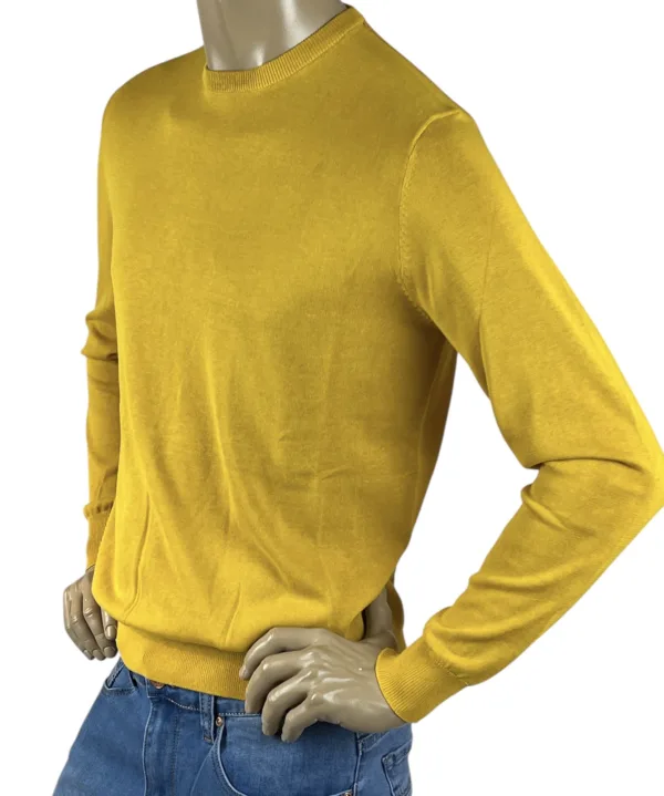 Maglia filo cotone girocollo