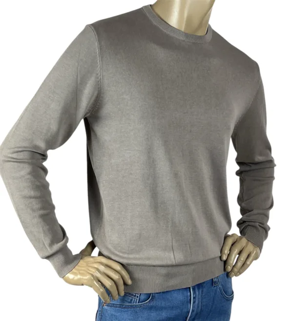 Maglia filo cotone girocollo