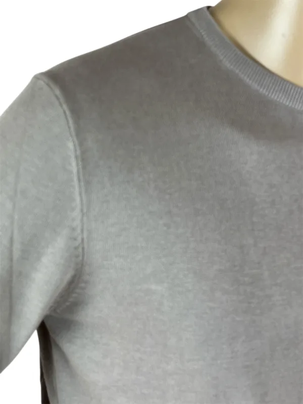 Maglia filo cotone girocollo
