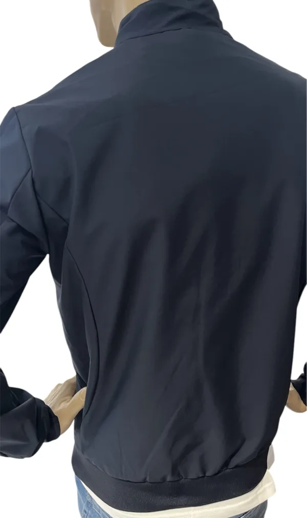 Giubbino biker tessuto leggero
