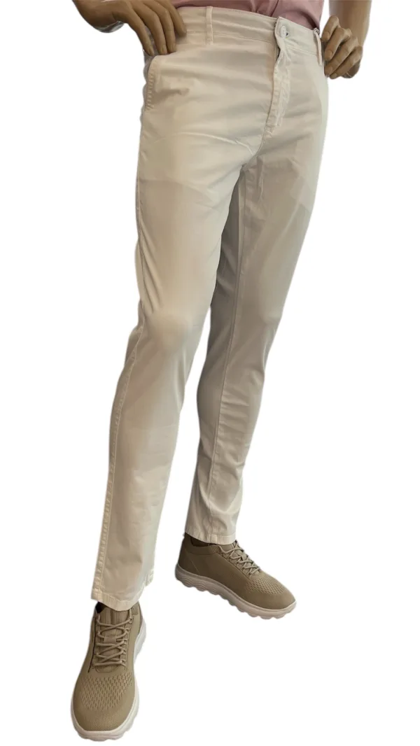 Pantalone chino cotone slim