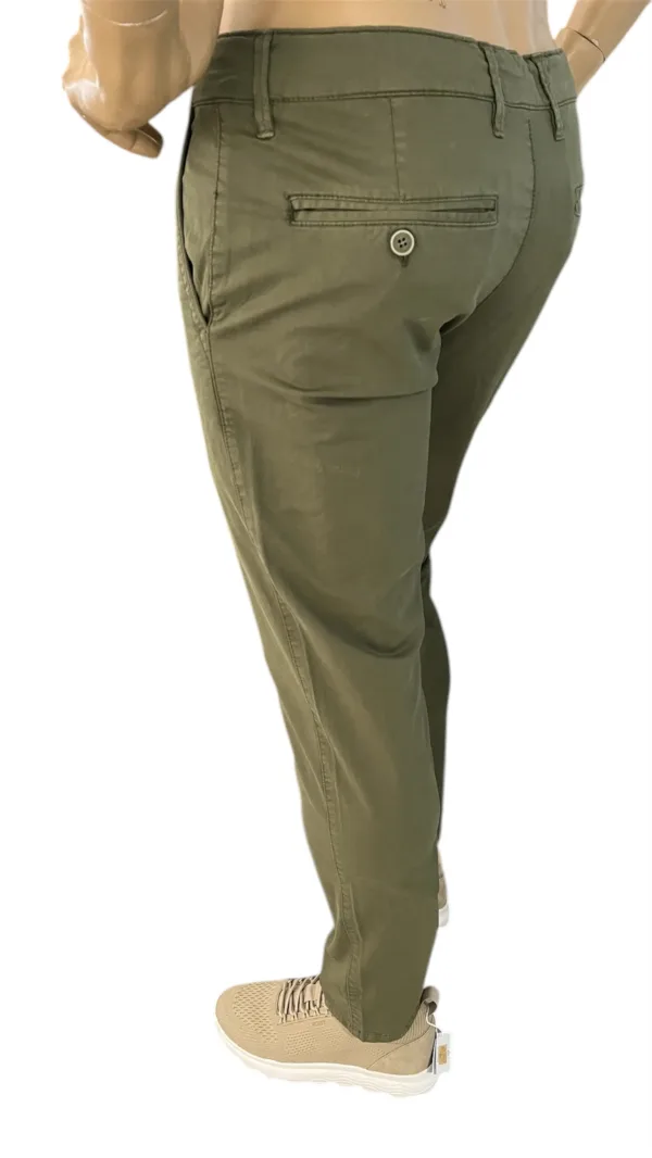 Pantalone chino cotone slim