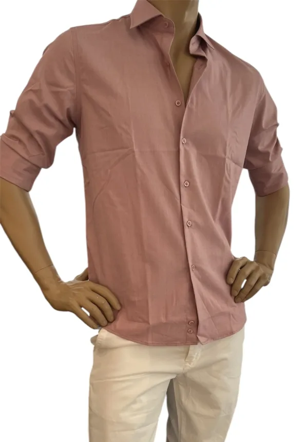 Camicia 3215 cotone slim