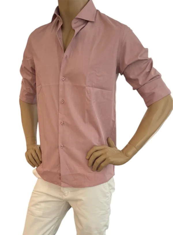 Camicia 3215 cotone slim