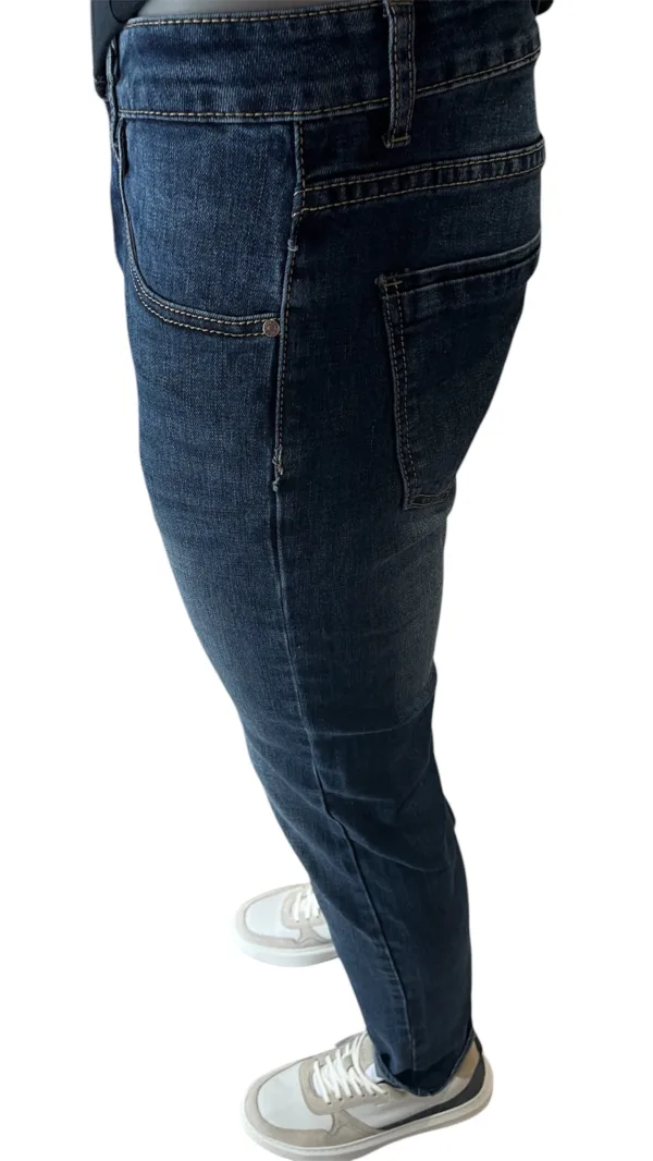 Jeans slim-fit 5 tasche elasticizzato
